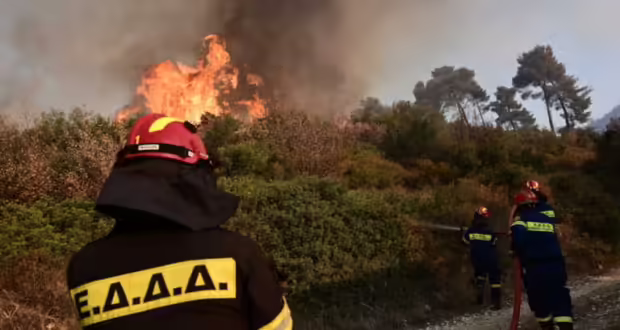 Φωτιά στις Σέρρες στη Νέα Τυρολόη: Μεγάλη κινητοποίηση της Πυροσβεστικής – Τέσσερις συλλήψεις