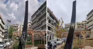 Βανδάλισαν το Μνημείο Ποντιακού και Μικρασιατικού Ελληνισμού στο πάρκο Μνήμης του δήμου Νεάπολης - Συκεών
