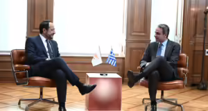 Στη Λευκωσία ο Κ. Μητσοτάκης για τη Διακυβερνητική Σύνοδο Ελλάδας-Κύπρου και την τριμερή Ελλάδας-Κύπρου-Ιορδανίας