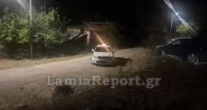 Κινηματογραφική καταδίωξη στα Καμένα Βούρλα: Αυτοκίνητο εμβόλισε περιπολικό