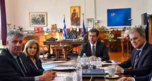Η ισόρροπη περιφερειακή ανάπτυξη στο επίκεντρο της σύσκεψης εργασίας του ΥΜΑΘ με τους Περιφερειάρχες Κ. Μακεδονίας, Δ. Μακεδονίας, Αν.Μακεδονίας και Θράκης