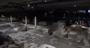 Θεσσαλονίκη: Ξενάγηση στη ρωμαϊκή κεντρική λεωφόρο Decumanus Maximus στα έγκατα του μετρό