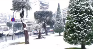 Έντονα καιρικά φαινόμενα στην πόλη της Βέροιας