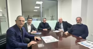Επίσκεψη του Διευθυντή του Γραφείου Πρωθυπουργού στη Μακεδονία, Μ.Μπεκίρη, στον ΟΣΕΘ