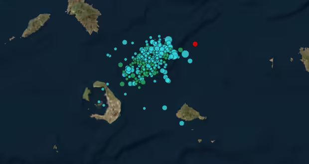 Σεισμοί στη Σαντορίνη: 4,5 και 4,1 Ρίχτερ στην Αμοργό – «Δεν μπορούμε να αποκλείσουμε έναν μεγαλύτερο σεισμό»