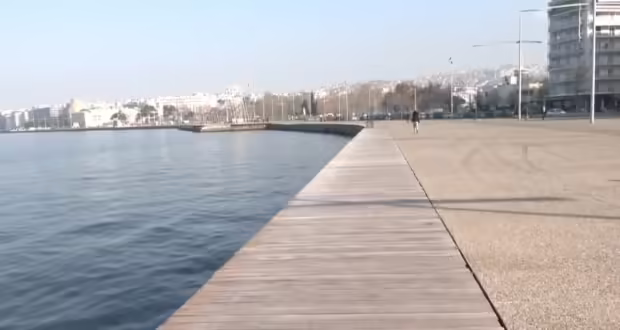 Έργα ανάπλασης στη Νέα Παραλία Θεσσαλονίκης