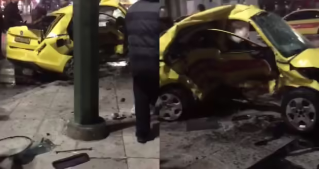 Τροχαίο στο Περιστέρι: Νεκρός οδηγός ταξί και τρεις τραυματίες στη Λεωφόρο Θηβών – Βίντεο ντοκουμέντα