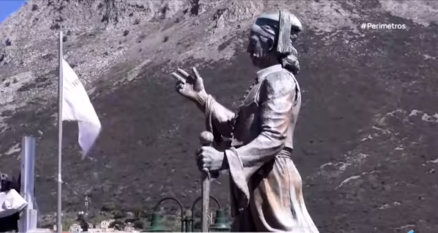 Αναπαράσταση του περίφημου όρκου των Μανιατών