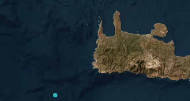 Σεισμός 3,1 Ρίχτερ στα Χανιά – Ανοιχτά από την Παλαιοχώρα το επίκεντρο