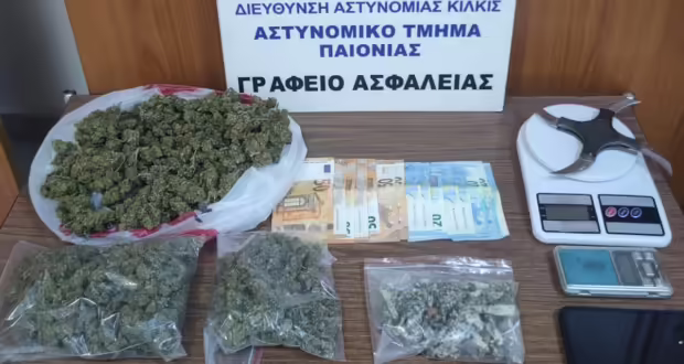 Θεσσαλονίκη: Με παραισθησιογόνα μανιτάρια, κάνναβη και πολεμικό μαχαίρι «πιάστηκε» άντρας