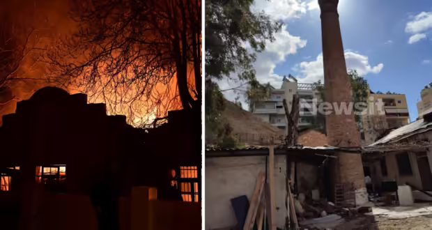 Καταγγελίες κατοίκων για τη φωτιά στα Άνω Πατήσια: «Είναι η τρίτη σε 15 μέρες» – «Μένουν μέσα μετανάστες»