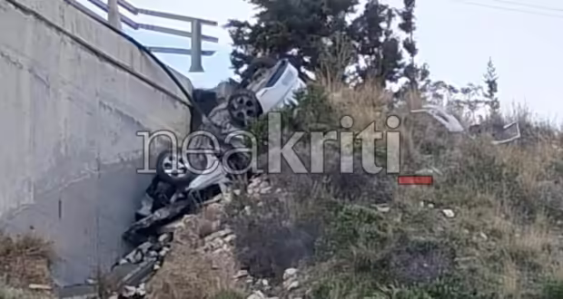Λασίθι: Νεκρός 19χρονος φοιτητής σε τροχαίο – Το αυτοκίνητό του έπεσε από γέφυρα