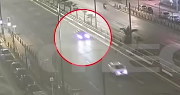 Βίντεο ντοκουμέντο με τον μεθυσμένο οδηγό να διασχίζει τη Συγγρού με 206 χλμ – Τον ακολουθούν περιπολικά