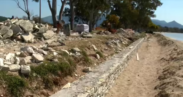 Ηγουμενίτσα: Έργα για την αναβάθμιση της παραλίας Δρεπάνου