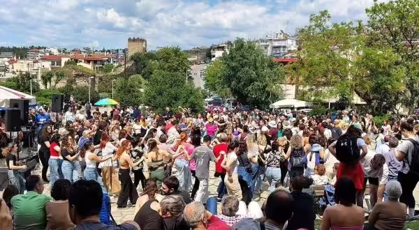 Ξεχωριστή Πρωτομαγιά για εκατοντάδες Θεσσαλονικείς στην Άνω Πόλη