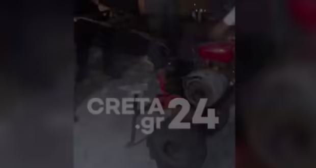 Αρραβώνας στο Ηράκλειο με σκαπτικό μηχάνημα – Το βίντεο που έγινε viral