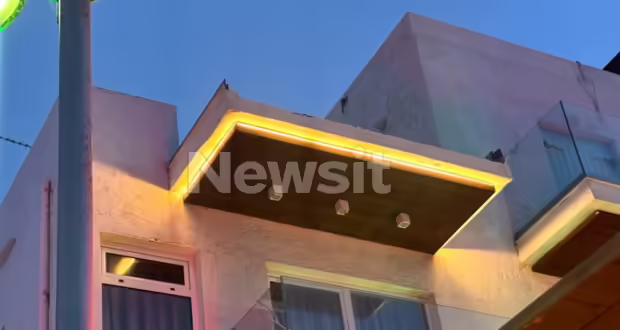 Ηράκλειο: Σε κρίσιμη κατάσταση παραμένει ο 49χρονος τουρίστας που πλακώθηκε από γυάλινο μπαλκόνι