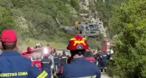 Μεσσηνία: Σε κρίσιμη κατάσταση το παιδί που έπεσε σε χαράδρα με τον πατέρα του στη Νέδα – Διακομίστηκε με ελικόπτερο
