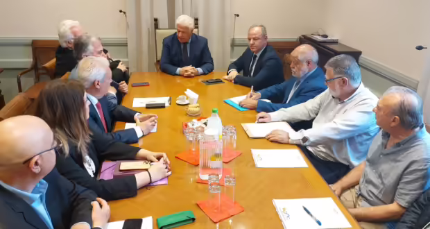 Κέρκυρα: Σύσκεψη με την ηγεσία του Υπουργείου Αγροτικής Ανάπτυξης για τον πρωτογενή τομέα (video)