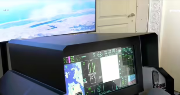 Πτήσεις με F-35 – Ο προσομοιωτής που κατασκευάστηκε στην Κρήτη
