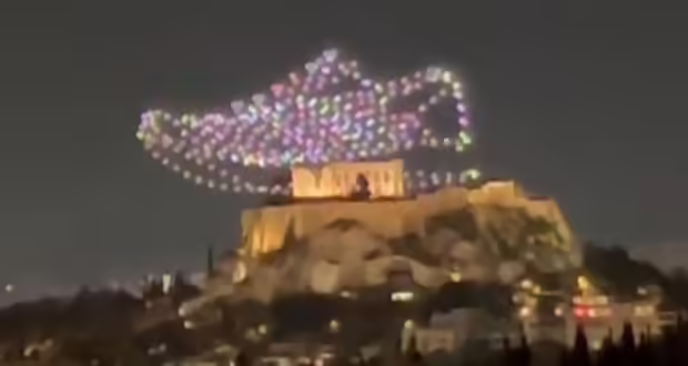 Ακρόπολη: Από το Ζάππειο και έναντι 380 ευρώ σηκώθηκαν τα drones για την επεισοδιακή διαφήμιση της Adidas