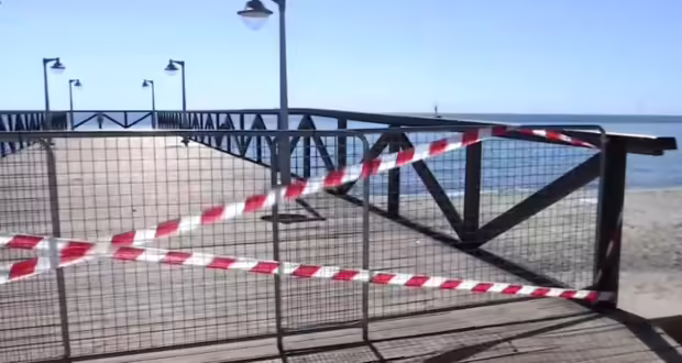 Πιερία: Έκλεισε ως μη ασφαλής η προβλήτα στην παραλία Κατερίνης