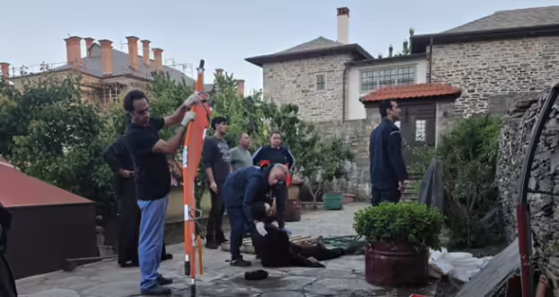 Αιματηρό επεισόδιο στη Μονή Εσφιγμένου στο Άγιο Όρος- Μοναχός μεταφέρθηκε στο Κέντρο Υγείας
