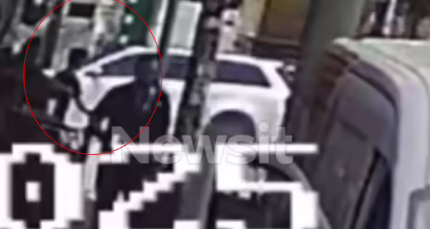 Καμίνια: Βίντεο ντοκουμέντο από το τροχαίο ατύχημα με εγκατάλειψη – Η στιγμή που ο οδηγός του ΙΧ πέφτει πάνω στη μηχανή και εξαφανίζεται