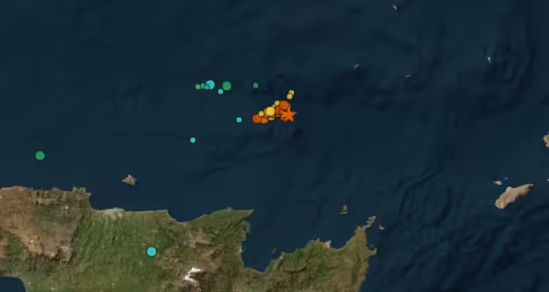 Σεισμός 3,7 Ρίχτερ στην Κρήτη από το ίδιο επίκεντρο των 6,1 βαθμών