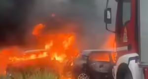 Καβάλα: Τρομακτικό τροχαίο με έναν νεκρό και δύο τραυματίες – Αυτοκίνητα έγιναν παρανάλωμα