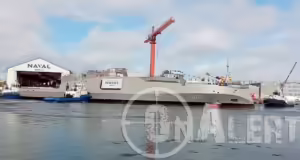 Έπεσε στο νερό η τρίτη φρεγάτα FDI Belharra «Φορμίων» του Πολεμικού Ναυτικού – Εντυπωσιακές εικόνες