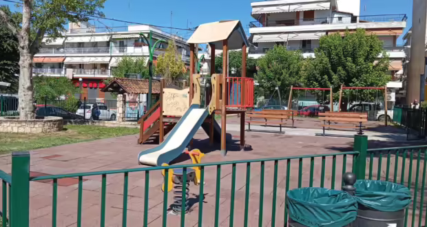 Θεσσαλονίκη: Καθημερινοί καθαρισμοί στις παιδικές χαρές του Δήμου Καλαμαριάς