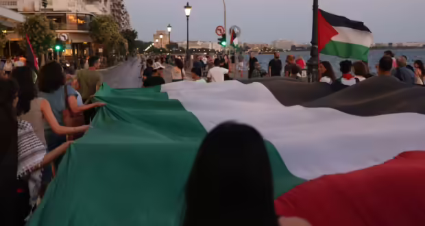 Θεσσαλονίκη: Συγκέντρωση και πορεία αλληλεγγύης στον παλαιστινιακό λαό