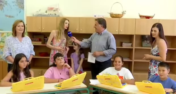 Νέα Ζίχνη Σερρών: Γυρίσματα του ντοκιμαντέρ «Magna Grecia» στο δημοτικό σχολείο