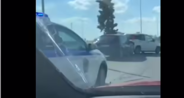 Καραμπόλα με τέσσερα οχήματα στην εθνική οδό Θεσσαλονίκης-Μουδανιών